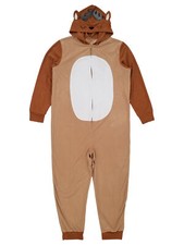 Jammes For Your Families Mens Christmas Holiday Reindeer Union Suit Pajamas