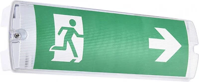 LEADGOODS LED Notleuchte Fluchtwegleuchte Notbeleuchtung Notausgang Exit Notlicht Akku DE