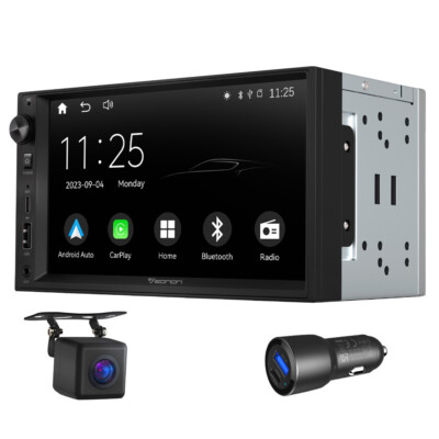 Eonon 7 Zoll QLED Android Auto Doppel 2 DIN Autoradio CarPlay DSP RDS Bluetooth