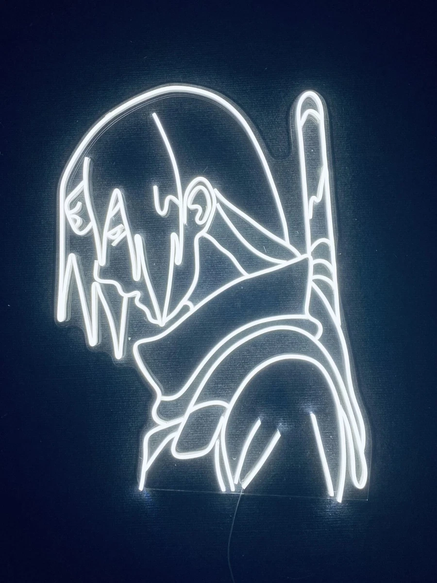 NARUTO ITACHI led neon lights sign home room decor ANIME SASUKE UCHIHA SAKURA