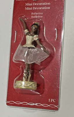 ASHLAND TINY MINI DECORATION BLACK BALLERINA CHRISTMAS DOLLHOUSE TIERED TRAY