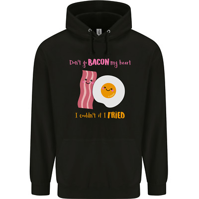 Dont Go Bacon My Heart Herren 80% Baumwolle Hoodie