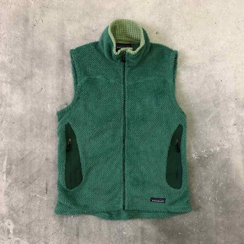 Patagonia Sherpa Fleece Vest Green 
