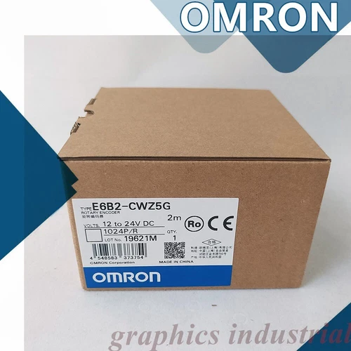 New Omron E6B2-CWZ6C 1024P/R 2M Rotary Encoder Fast Shipping