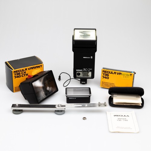 *MINT* Regula Variant 740-2 MC Electronic Flash Rolleiflex Yashica MAT 124G TLR - Picture 3 of 24