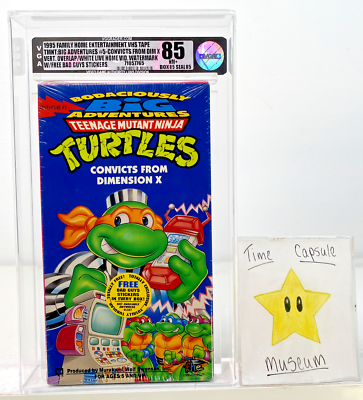 Teenage Mutant Ninja Turtles - Convicts From Dimension X (VHS