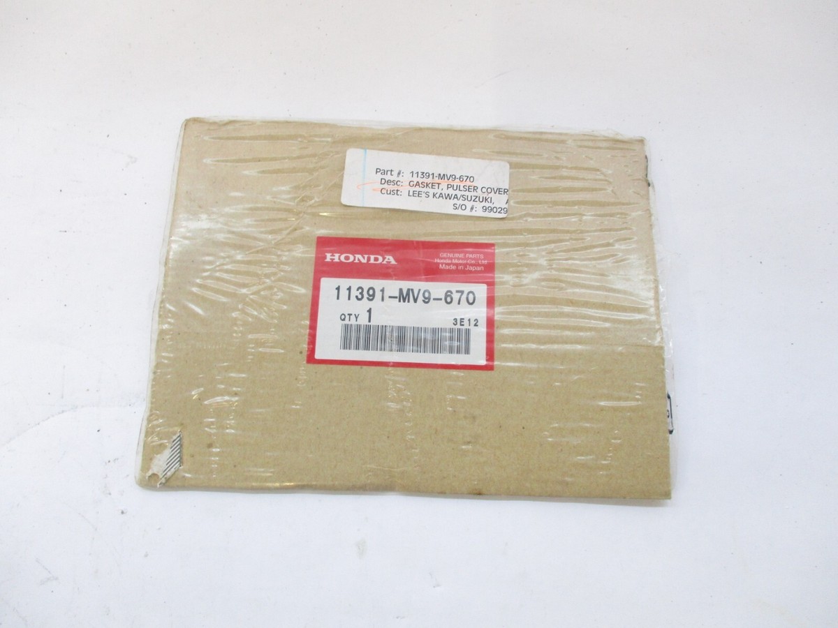 NEW NOS OEM HONDA CB600F PULSER COVER GASKET 11391-MV9-670 CB 600