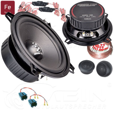 GROUND ZERO LAUTSPRECHER für CITROEN SAXO 1996-2003 Front Vorn 2-Wege 140W #B0G1