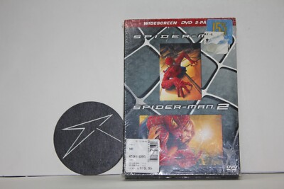 Spider-Man 1 2 (DVD, 2005, 2-Disc Set, Widescreen SE Limited