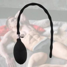 Flexible Urethral Expander Silicone Penis Plug Urethra Stretcher Dilator Male