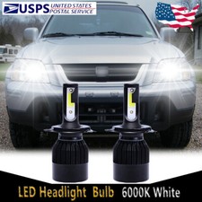 For Honda CR-V 1997 1998 1999 2000 2001 - 2X LED Headlight Bulbs Hi Lo Beam C9B