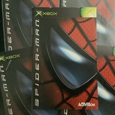 Spider-Man 1 Microsoft XBOX Instruction Manual Only