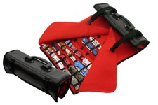 Professional 50 Folding Pocket Knife Roll Collection Storage Display Case New