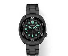 Seiko Prospex Black Series Diver's Automatic Gray Dial Men's Watch SRPK43K1