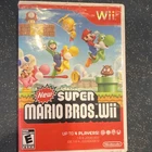New Super Mario Bros. Wii Nintendo Wii Platformer Multiplayer E NTSC-U/C 2009