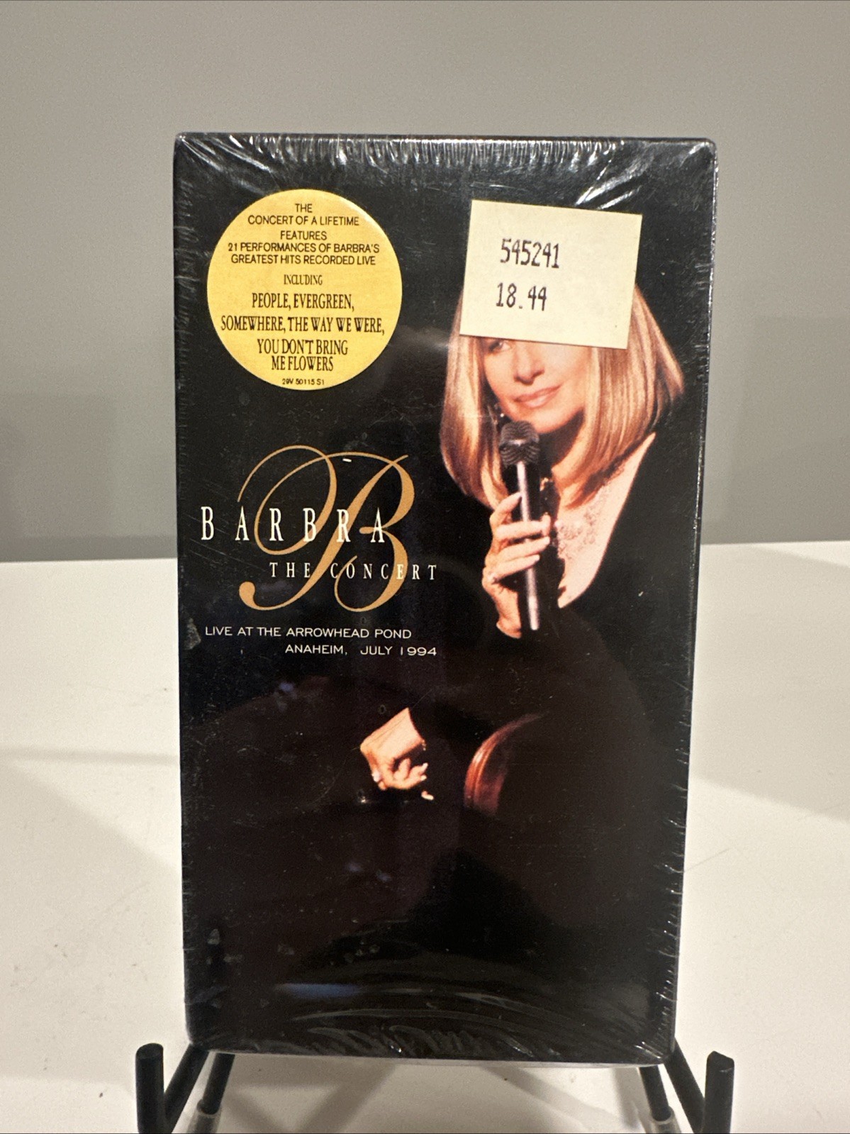 Barbra-The Concert-Live at Arr (VHS, 1994)