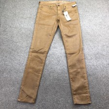 AG Adriano Goldschmied Pants Womens 25 Brown The Legging Ankle Super Skinny