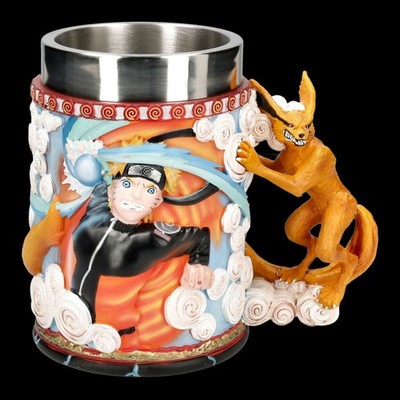 Naruto Krug Anime Sammler Humpen - Rasengan und Kurama - Geschenk 600 ml