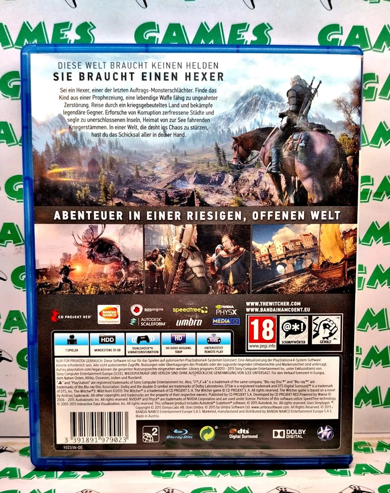 THE WITCHER 3 WILD HUNT PS4 ITA 🇮🇹 COMPLETO - Immagine 4 di 4