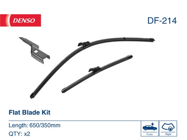 Wischblatt Scheibenwischer Denso DF-214 FüR Fiat 500X 500L 199LYC1B Natural 334-image