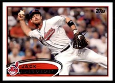 2012 Topps Jack Hannahan Baseball Cards #541