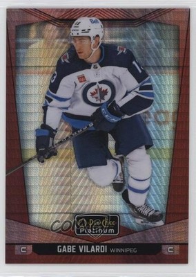 2024-25 O-Pee-Chee Platinum Red Prism 164/199 Gabe Vilardi #133 0bk3