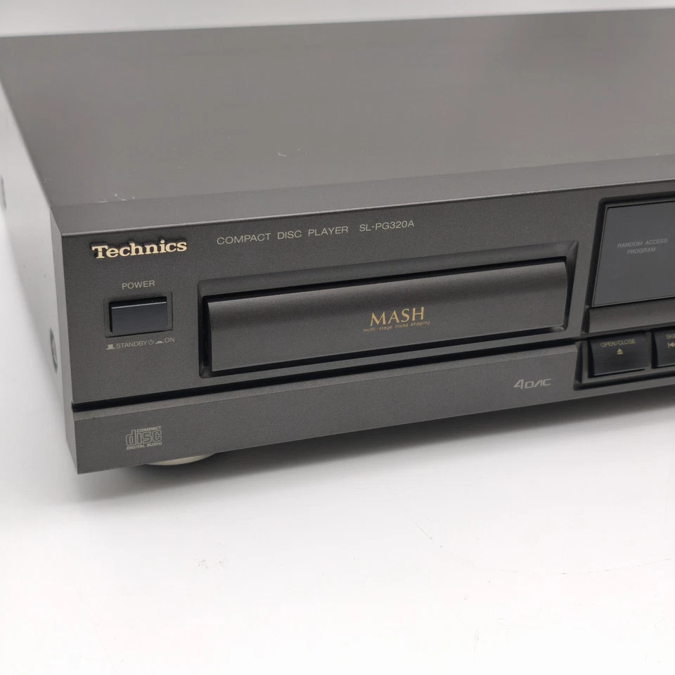 Technics SL-PG320A CD-Player | Revidiert | Anthrazit | MASH DAC | Zustand GUT! - Bild 2 von 4