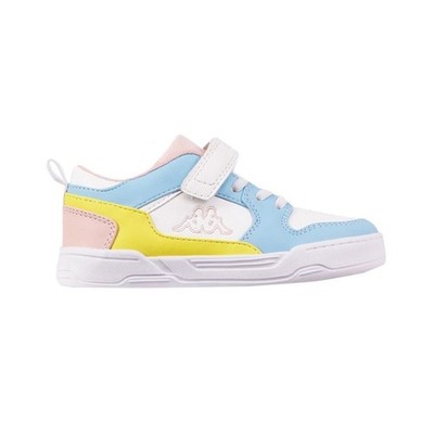 Shoes Universal Kids Kappa Lineup Low K 260932K1061 Yellow-White-Light blue