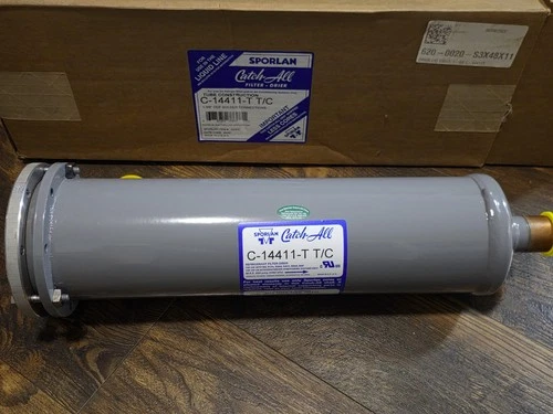 Sporlan Catch-All Filter-Drier C-14411-T T/C Refrigeration HVAC 1-3/8" ODF - New