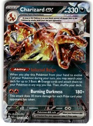 Charizard ex 054/091 Paldean Fates Double Rare Holo
