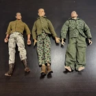 GI Joe 12” Action Figure Lot 3 Hasbro + 21st Century WWII Military Soldier