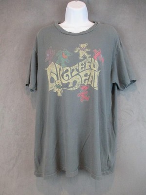 Daydreamer Shirt Womens Small Gray Grateful Dead Bears Free People Tee