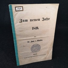 Per il nuovo anno 1849. Von Gloeden, Ivan: