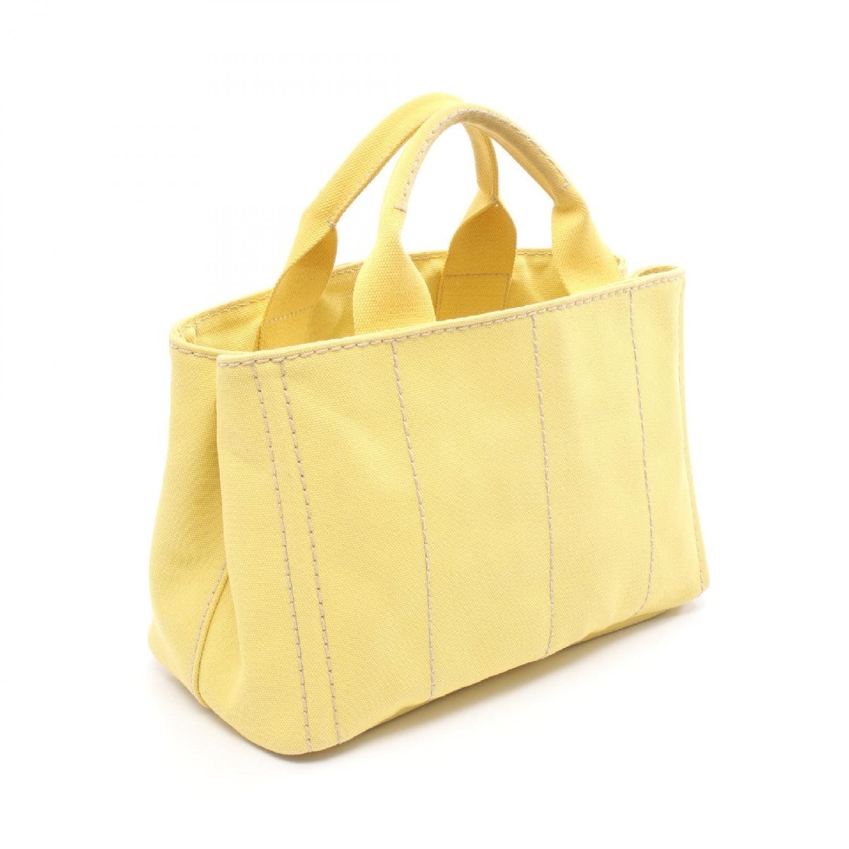 Prada CANAPA Canapa Mini  PRADA Canvas Tote Bag Canvas Used Ladies from japan thumbnail 2