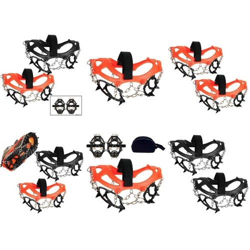 Perfect Fit Adjustable Size Options Available in Two Colors of Crampons - Zdjęcie 12 z 14