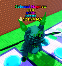DIAMOND Colossal Magmew 121m/s Escape Tsunami For Brainrots -