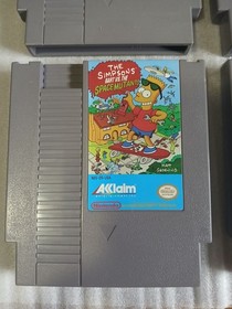 Retron 1 Nintendo NES Lot Double Dragon 2 Gauntlet 2 Tom&Jerry Bart Vs Space See