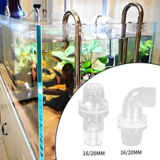 Aquarium Hose Adapter Acrylic for Garden Irrigation Hose Water Pipe Adapter
