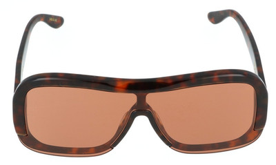 DEZI Afters Fiery Tortoise / Orange Shield Sunglasses 140-0-141 B:51