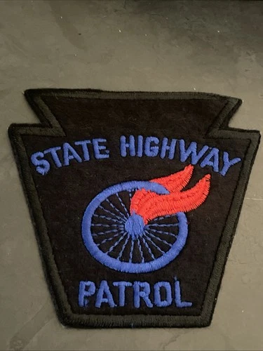 PENNSYLVANIA STATE HIGHWAY PATROL Large POLICE PATCH -C42