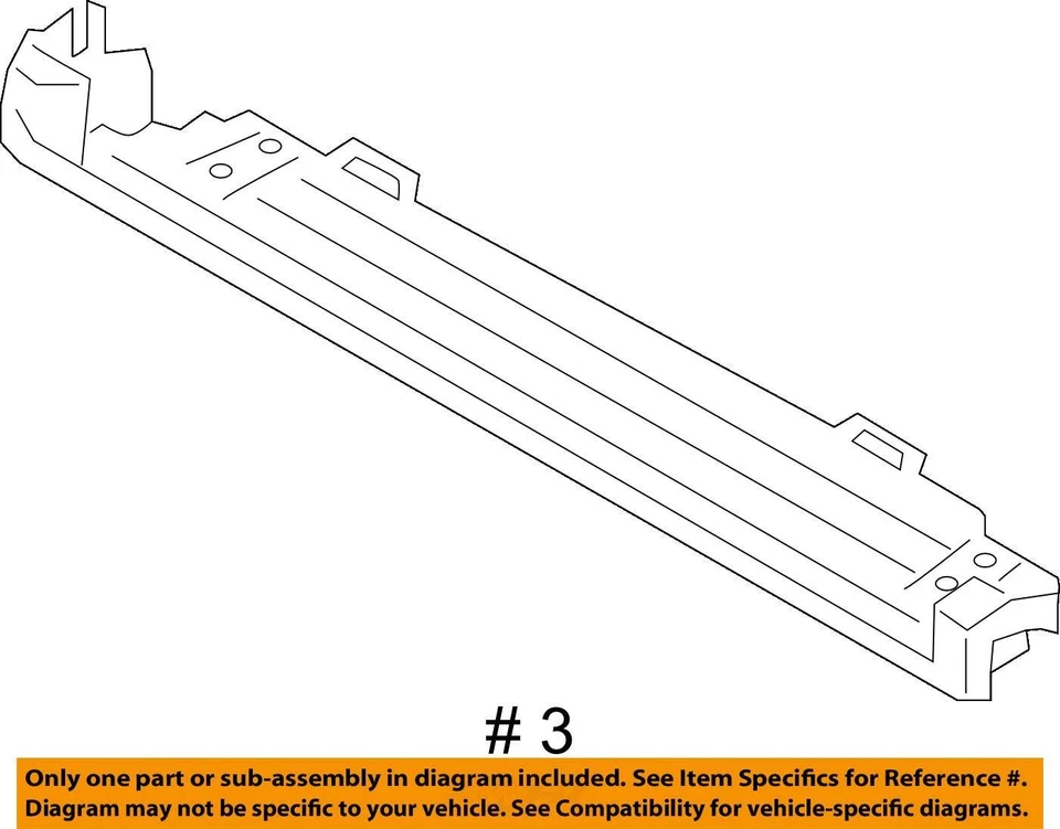 BMW M2 M3 M4 G80 G82 G83 G87 Front Radiator Cover Panel Set of 3 2021 - 2025 OEM - Image 4 of 4