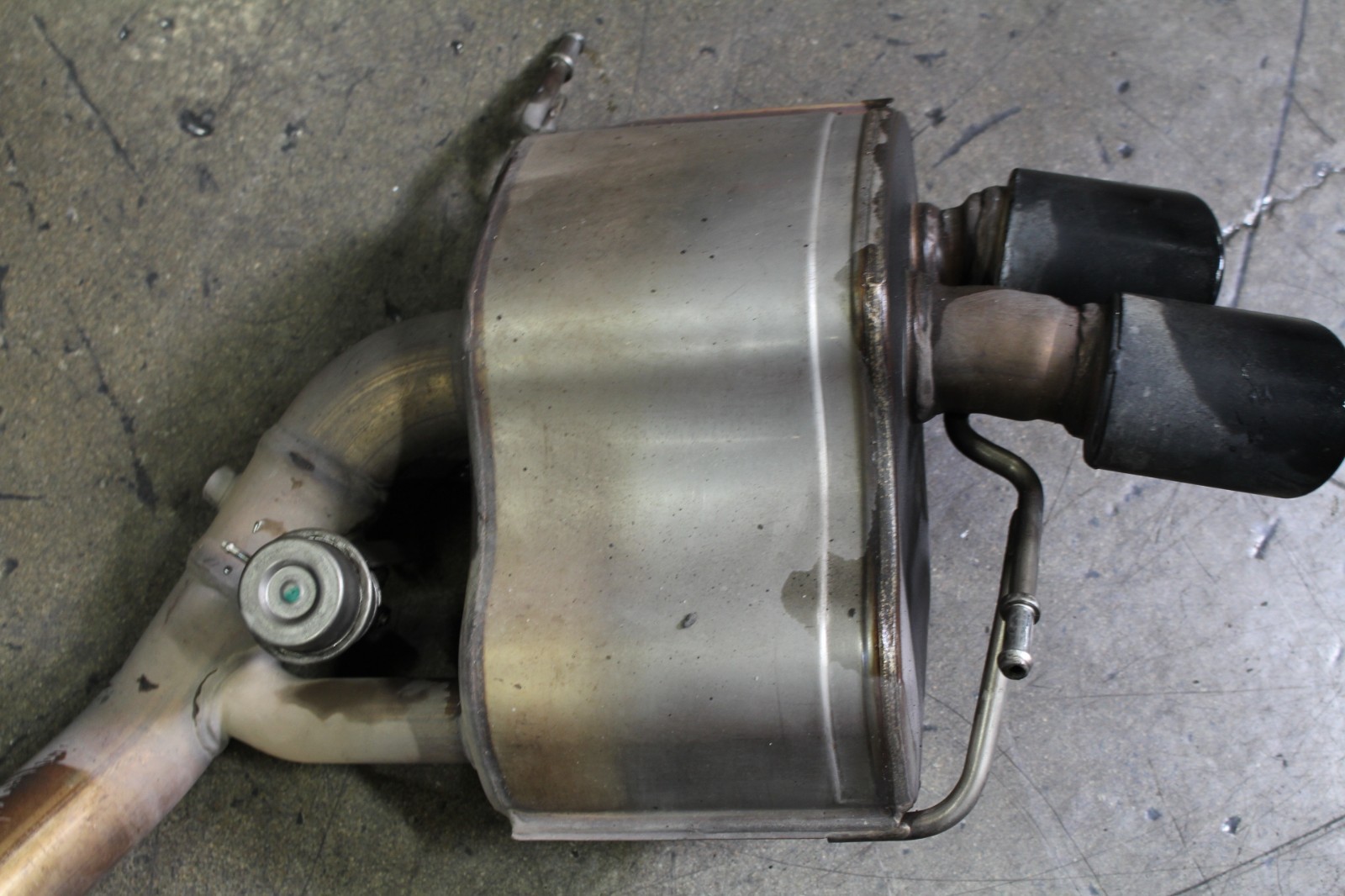 Maserati Granturismo, GranCabrio, RH, Right, Muffler, Used, P/N 255951
