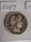 1914 P BARBER QUARTER