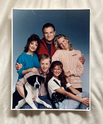 Life Goes On TV Station Press Color Photo 11 x 14  VINTAGE 1989 Chris Burke ABC