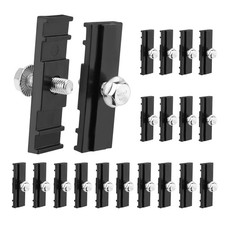 20 Piece Fence Sign Mount Kit For Chain Link Fences With Stainless Steel