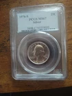 1976 S Silver Washington Bicentennial Quarter PCGS MS 67