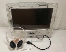 RCA LED TV Clear Prison Jail Issued 13" J13SE821 W/ Koss CL-5 phones NO SPEAKERS