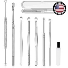 Ear Wax Remova Ear Wax Remover Tool with 8 Ear Set, Ear Cleaner with Camera