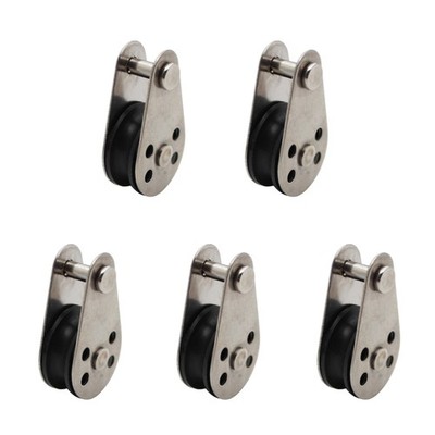 Stainless Pulley Crane M15 M20 M25 M32 Swivel Lifting Rope Lifting Wheel Tool 5x