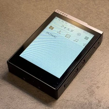 COWON PLENUE D 32GB PD-32-SB MP3 High Resolution Player Silver Black USED